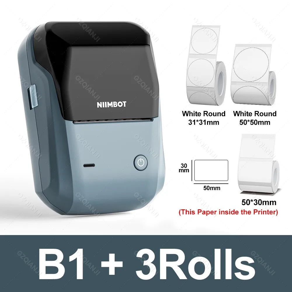 Niimbot B1 Bluetooth Sticker Printer Machine