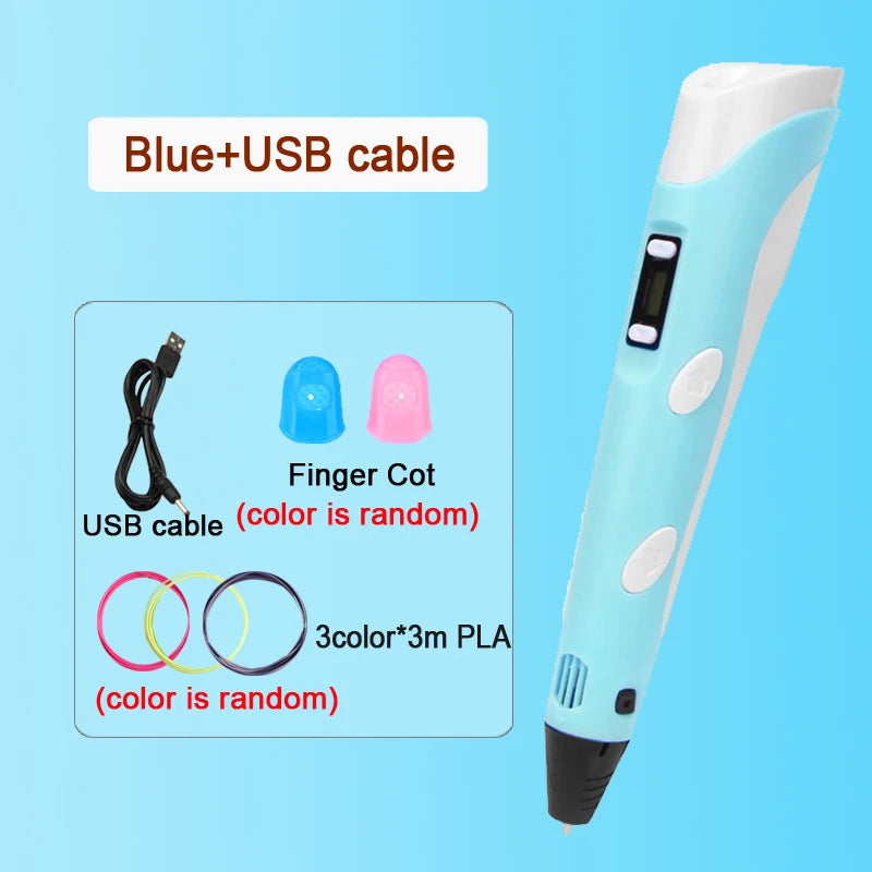 LCD Screen 3D Painting Pen for Children