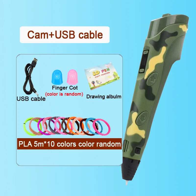 LCD Screen 3D Painting Pen for Children
