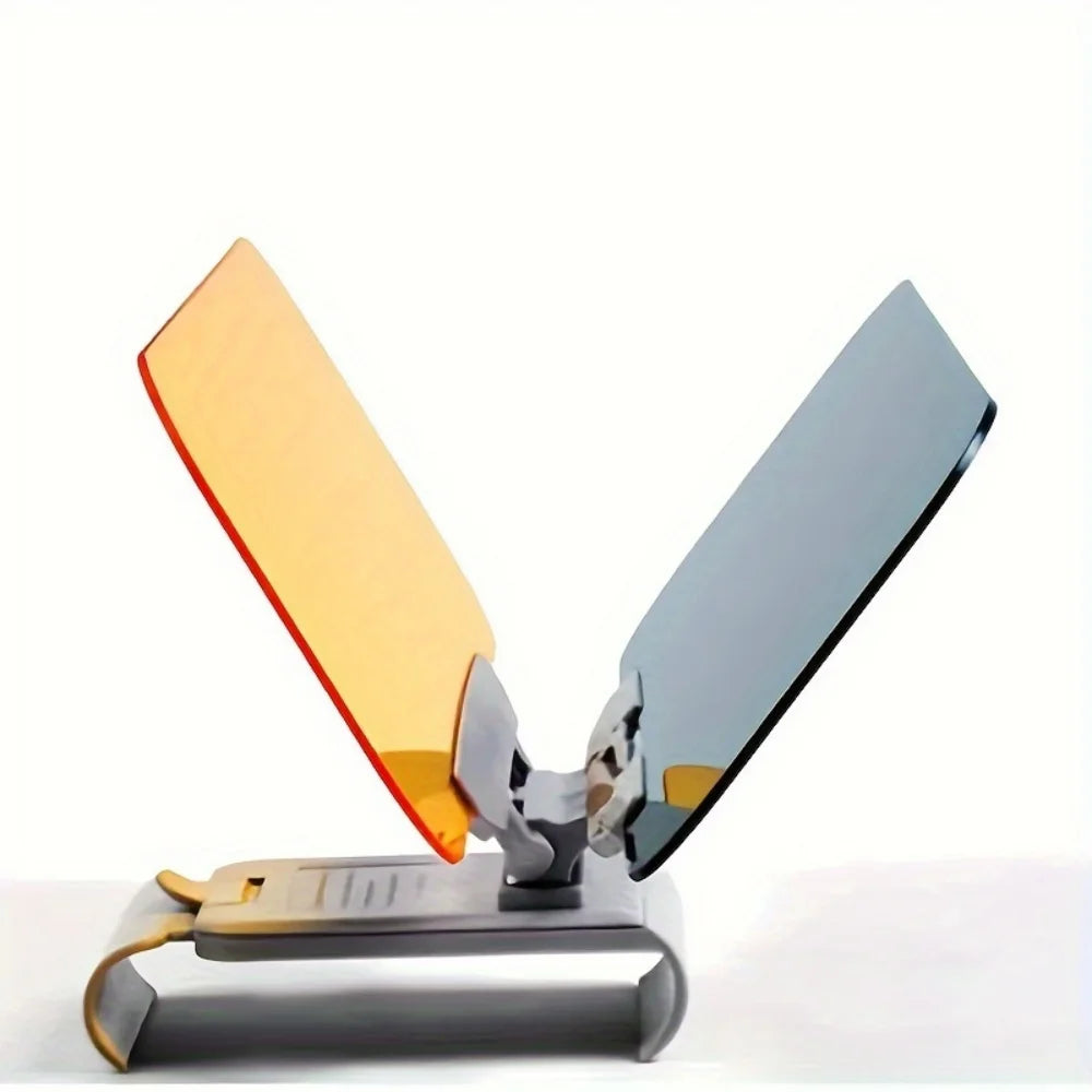 Anti-Glare Polarized Sun Visor – UV Protection for Car Drivers