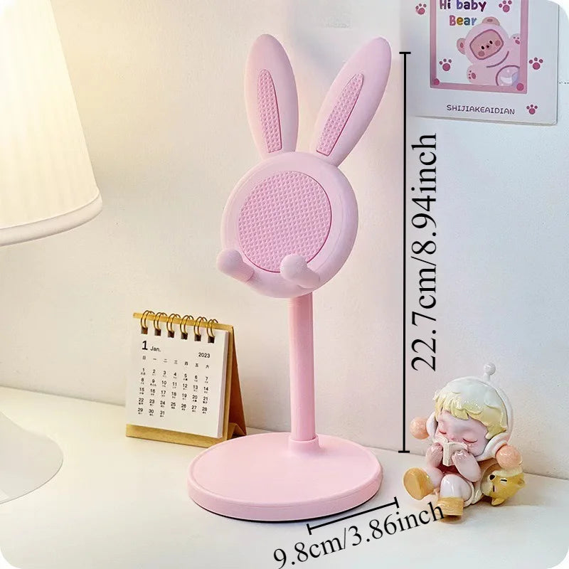 Cute Bunny Height Adjustable Mobile Phone Holder