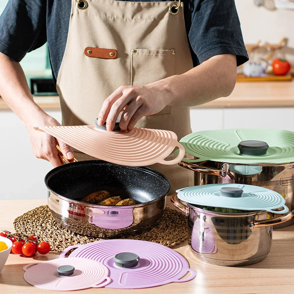 Eco-Friendly Silicone Bowl Lids