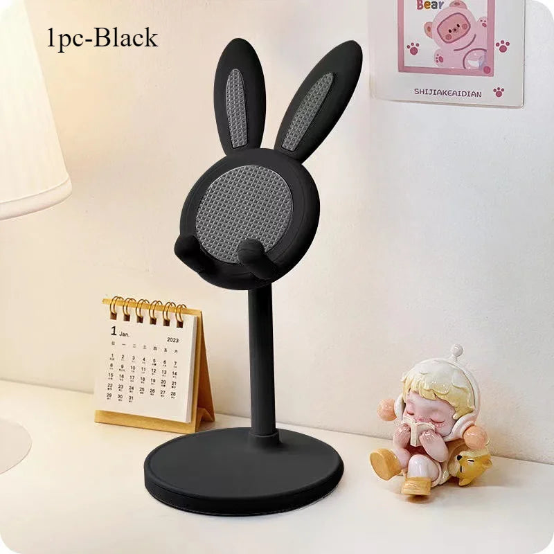 Cute Bunny Height Adjustable Mobile Phone Holder