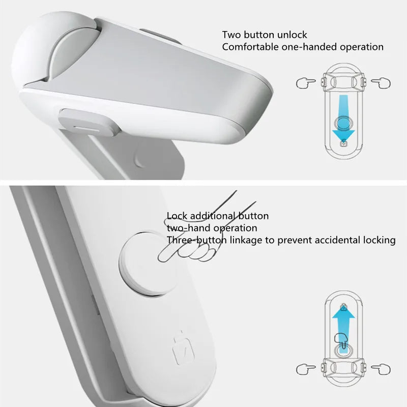 Punch-Free Door Security Lock