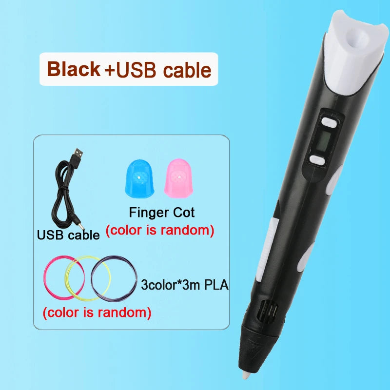 LCD Screen 3D Painting Pen for Children