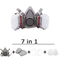 7in1/16in1 Half Face Respirator – Dust, Gas & Paint Safety