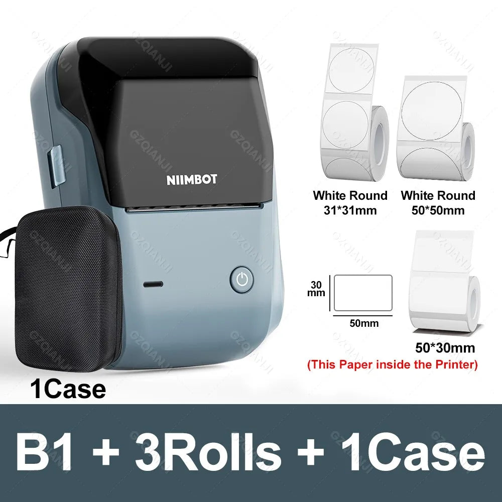 Niimbot B1 Bluetooth Sticker Printer Machine
