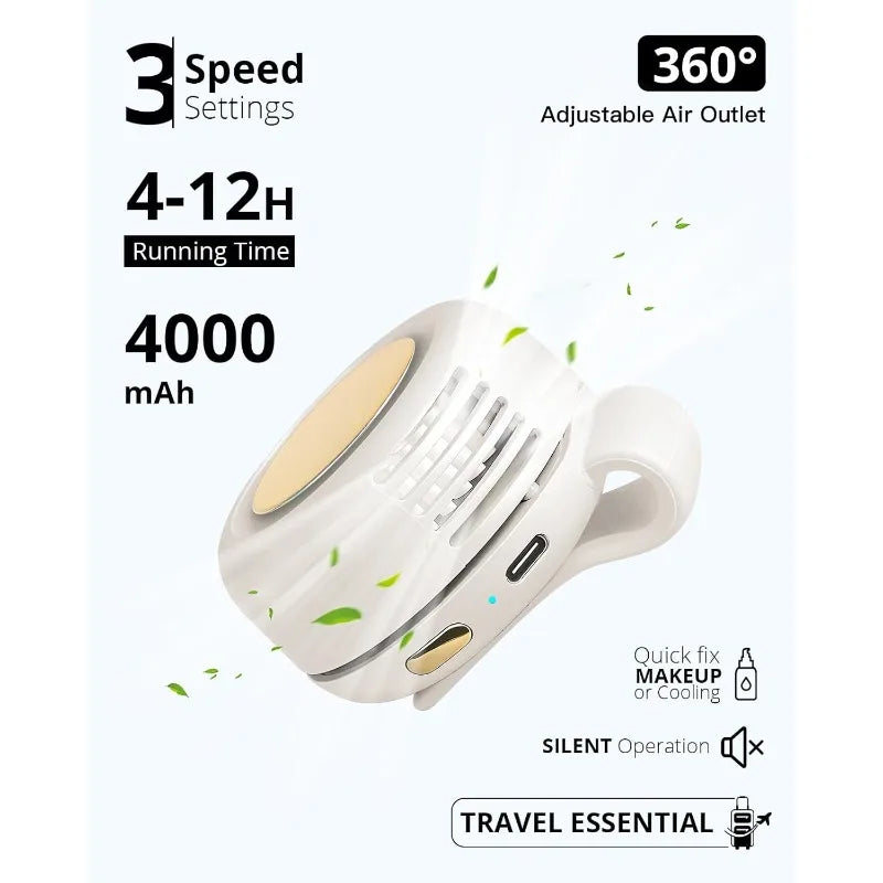 Rechargeable Outdoor Clip Fan