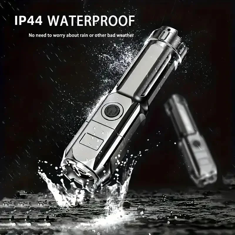 Waterproof Zoomable LED Torch for Camping & Hunting