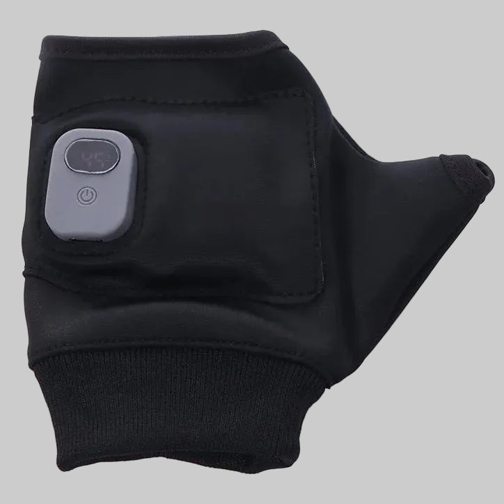 USB Rechargeable Heated Gloves – Fingerless Thermal Warmers with Temperature Control