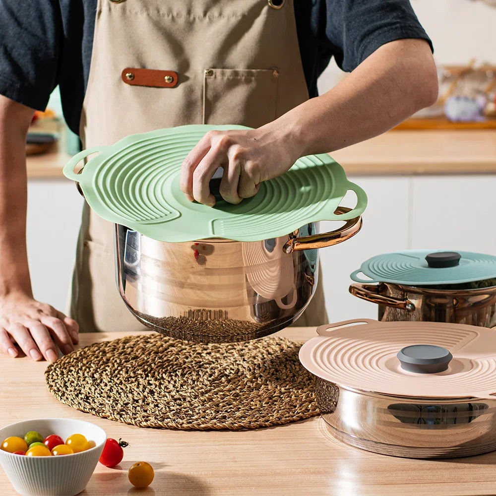 Eco-Friendly Silicone Bowl Lids