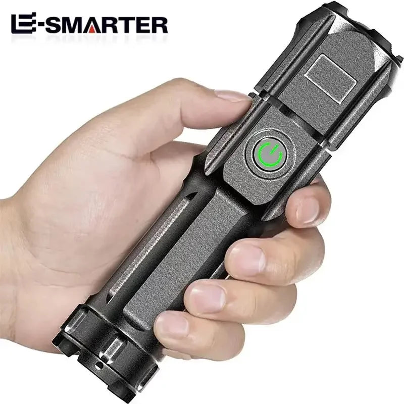 Waterproof Zoomable LED Torch for Camping & Hunting
