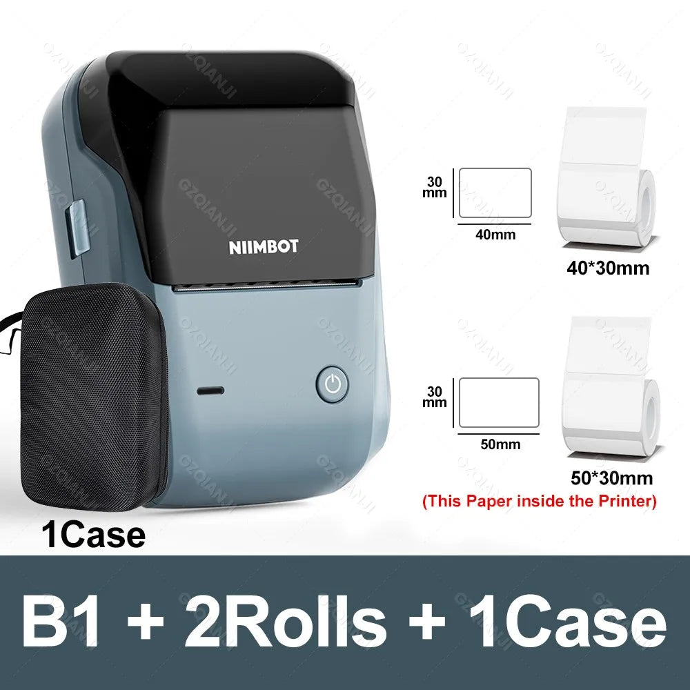 Niimbot B1 Bluetooth Sticker Printer Machine